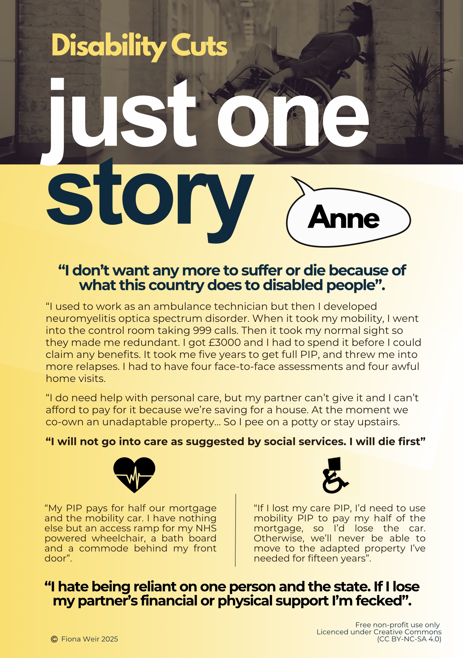 Disability Cuts - Stories - KiNETIC